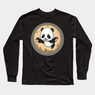 Chubby Cubby Panda Long Sleeve T-Shirt